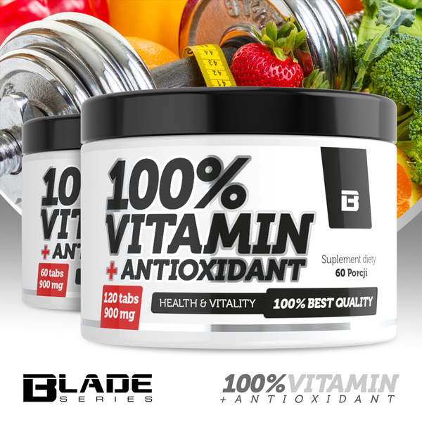 100% Vitamin+ Anioxidant- 60 tab.