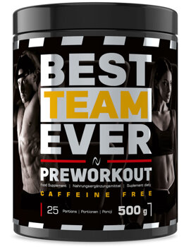Best Team Ever Preworkout  Caffeine Free - 500g